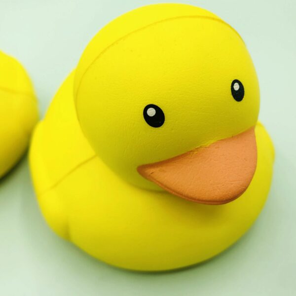 PU Slow-Rebound Little Yellow Duck Stress Relief Toy