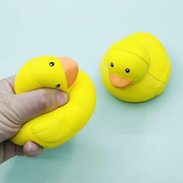 PU Slow-Rebound Little Yellow Duck Stress Relief Toy