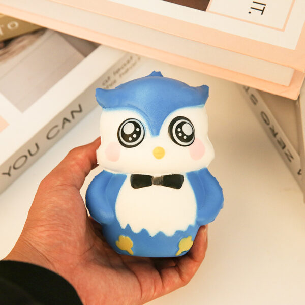 PU Slow Rebound Big-Eyed Bird Stress Toy