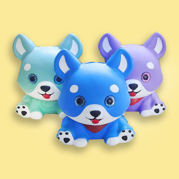 PU Slow-Rebound Super Cute Dog Stress Toy