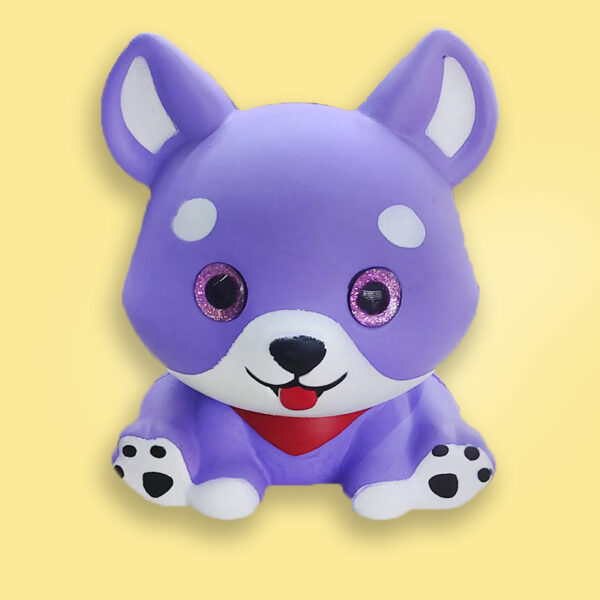 PU Slow-Rebound Super Cute Dog Stress Toy