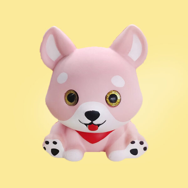 PU Slow-Rebound Super Cute Dog Stress Toy