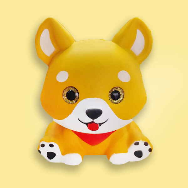 PU Slow-Rebound Super Cute Dog Stress Toy