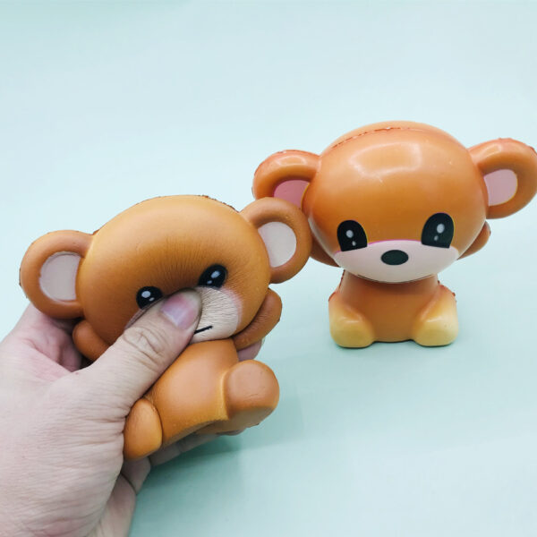 PU Slow Rebound Big-Eared Monkey Stress Toy