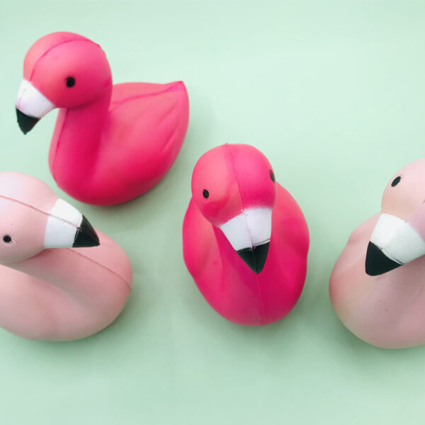 PU Flamingo Stress Relief Toy