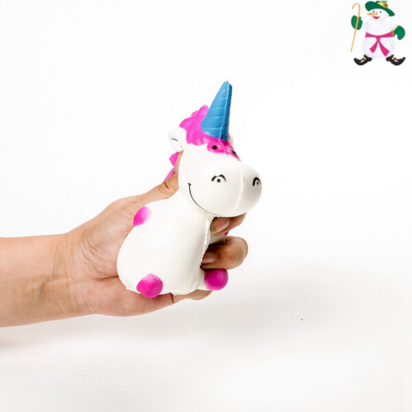 PU Slow Rebound Unicorn Hippo Stress Relief Toy