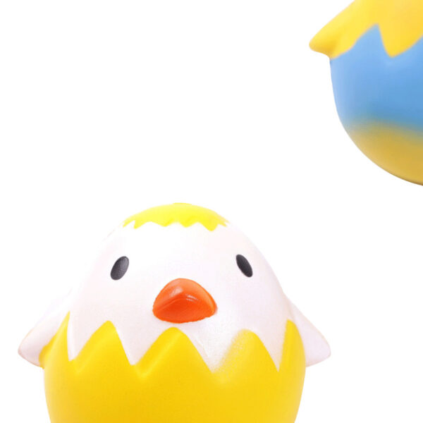 PU Slow Rebound Cracked Egg Chick Stress Toy