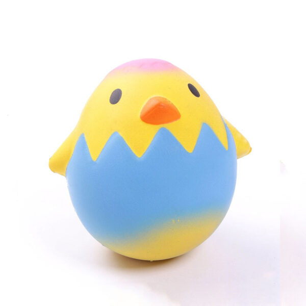 PU Slow Rebound Cracked Egg Chick Stress Toy