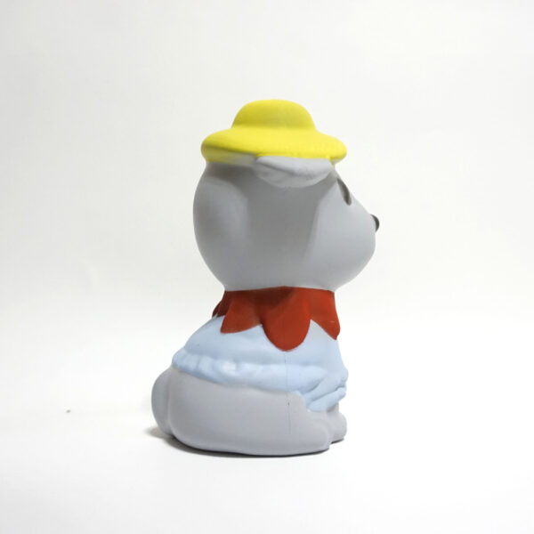 PU Slow Rebound Dog Wearing Hat Stress Toy