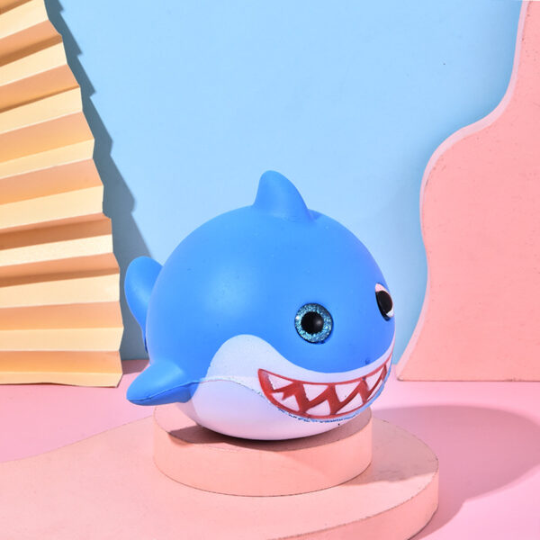 PU Slow Rebound Shark Stress Relief Toy