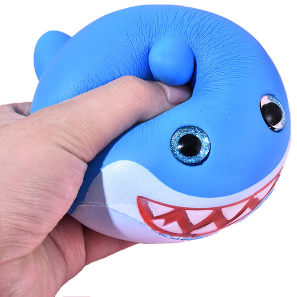 PU Slow Rebound Shark Stress Relief Toy