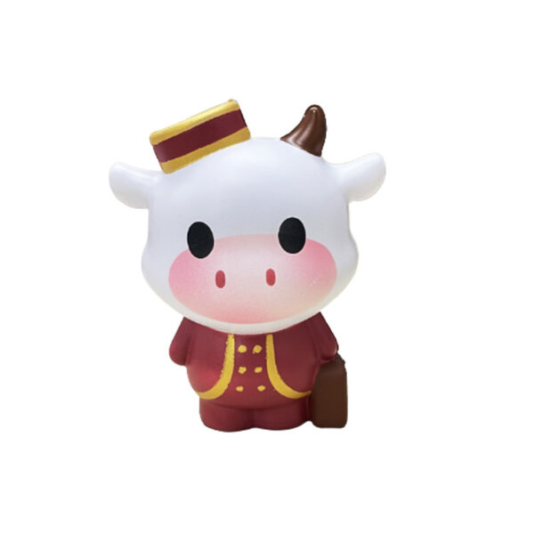 PU Slow-Rebound Working Cow Stress Relief Toy