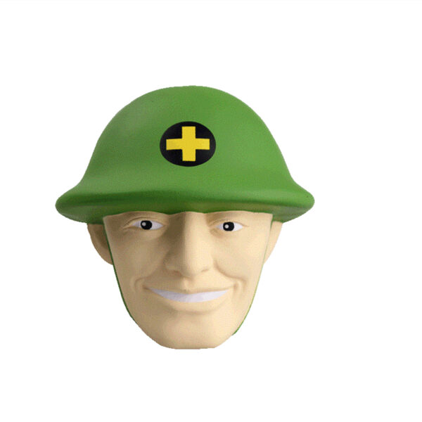 PU Infantry Portrait Stress Reliever