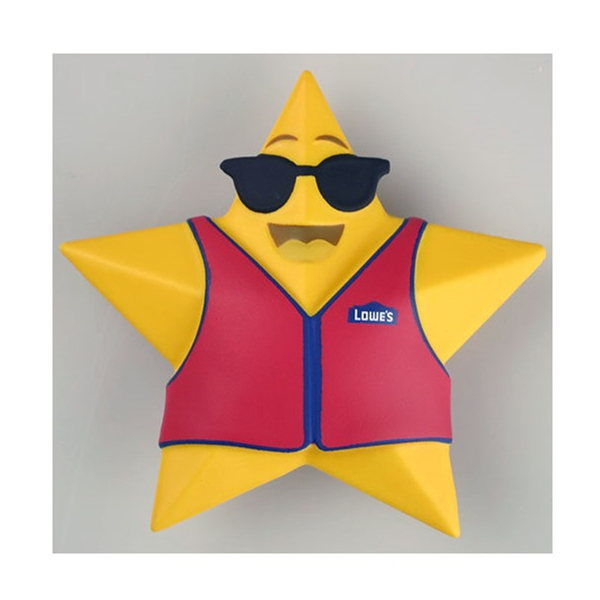 PU Sunglasses Star Figurine Stress Reliever