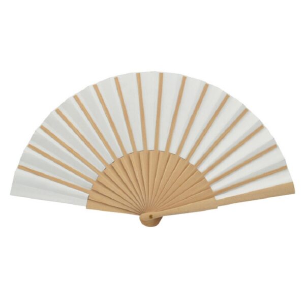 Folding Paper Hand Fans - Image 4