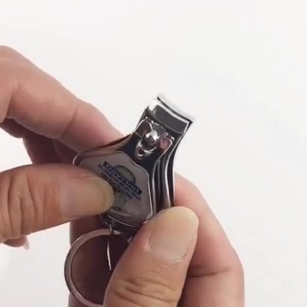 Nail Clipper w/Bottle Opener Keyring