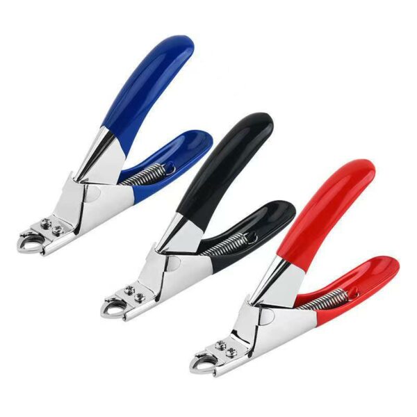 Pet Stainless Steel Nail Clippers w/Reset Spring