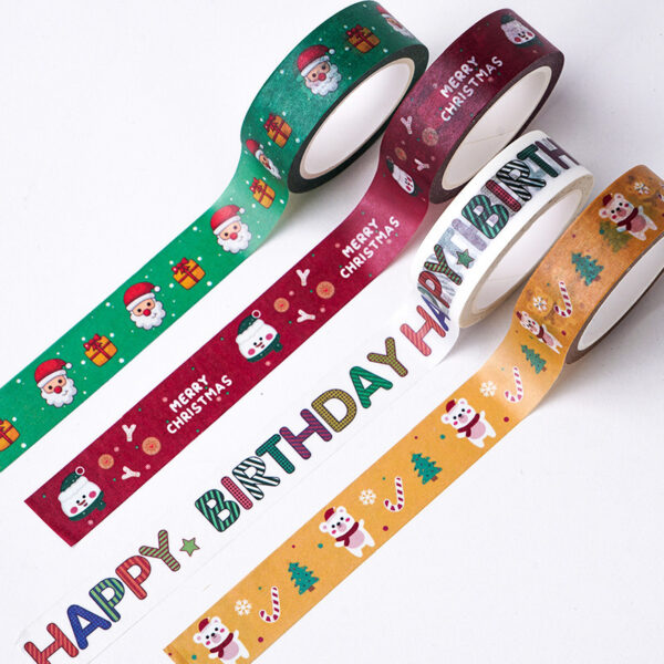 Customizable Santa Tape for Christmas