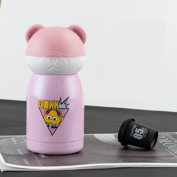 Bear Head Stainless Steel Water Tumbler-10oz