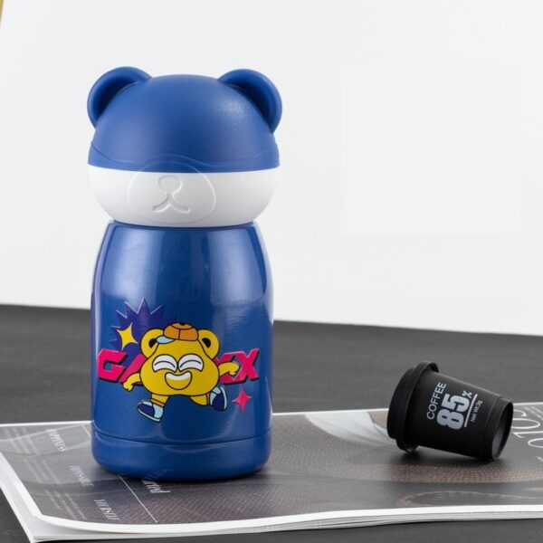 Bear Head Stainless Steel Water Tumbler-10oz