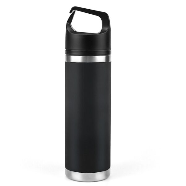 Stainless Steel Travel Handle Insulated Tumbler 18oz