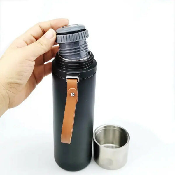 Stainless Steel Tumbler with Lanyard 16oz