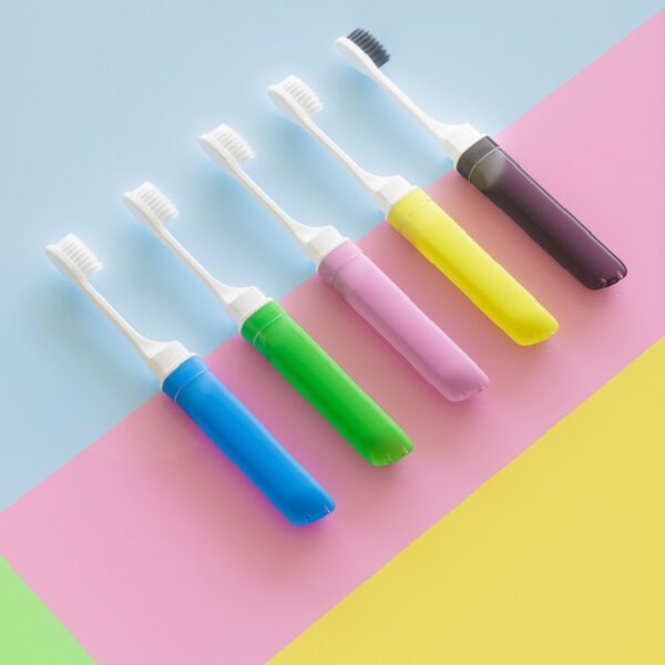 Folding Mini Travel Toothbrush