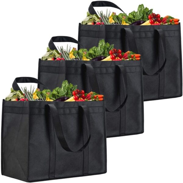 Custom Durable Large Capacity Reusable NonWoven Shopping Bag