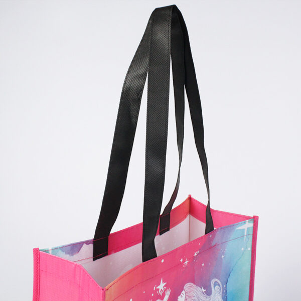 Non-woven Grocery Tote Bags w/ Full Color Imprint