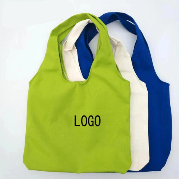 Shoulder Canvas Recyclable Shopping Bag