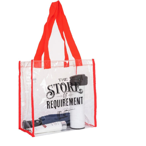 PVC Beach Stadium Transparent Tote Bag