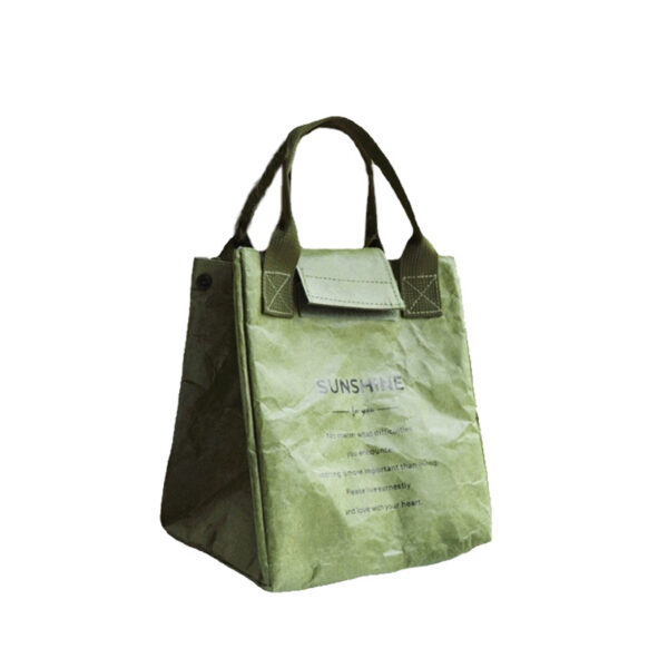 Reusable DuPont Paper Tote Insulated Bag