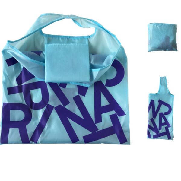 Folding Reusable Polyester Shopping Bag