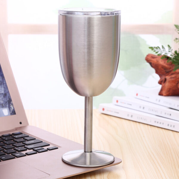 Stainless Steel Insulated Goblet 10OZ