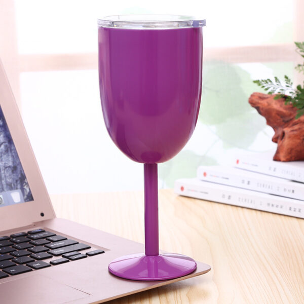 Stainless Steel Insulated Goblet 10OZ