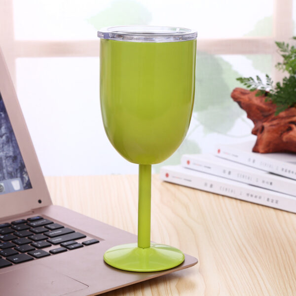 Stainless Steel Insulated Goblet 10OZ