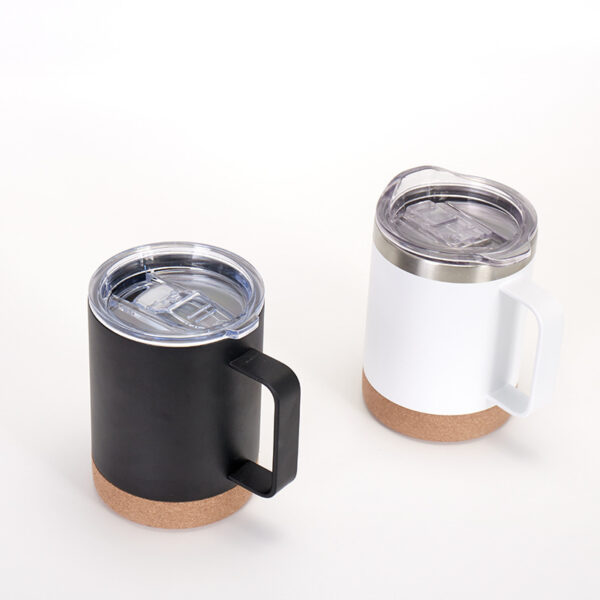 Insulated Mug with Cork Bottom 10OZ