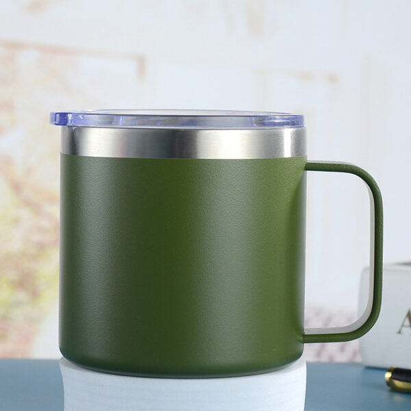 Custom 12OZ Stainless Steel Promotional Cups Mug with Handle