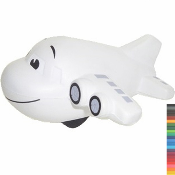 Cute Airplane Shape Squeeze Toy Stress Reliever