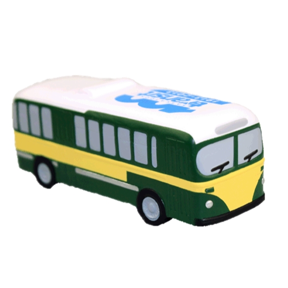 PU Foam Bus Stress Reliever with Your Logo