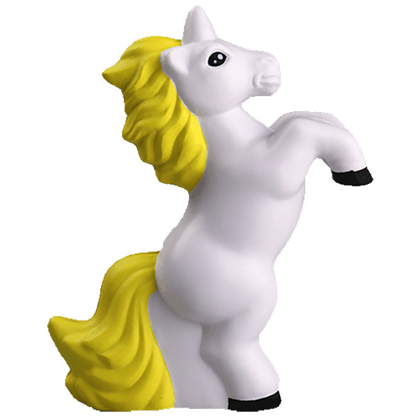 Cartoon Unicorn Shaped Shaped Stress Reliever