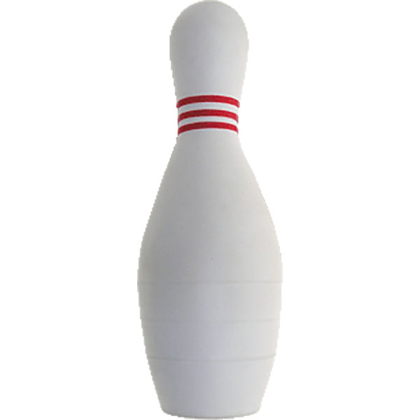 Bowling Pin Shaped Stress Reliever