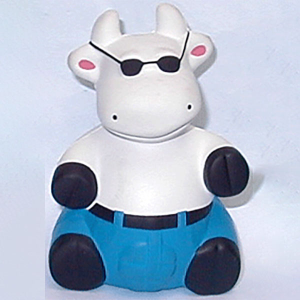 Sitting Cow Shaped Stress Reliever