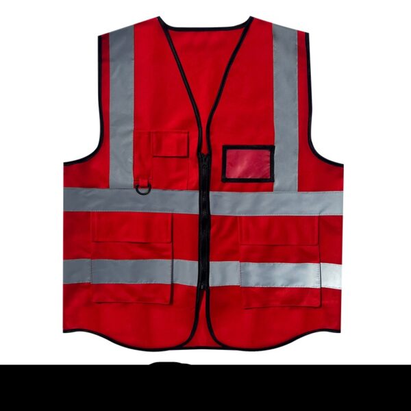 Custom Multi-pocket Reflective Safety Vest