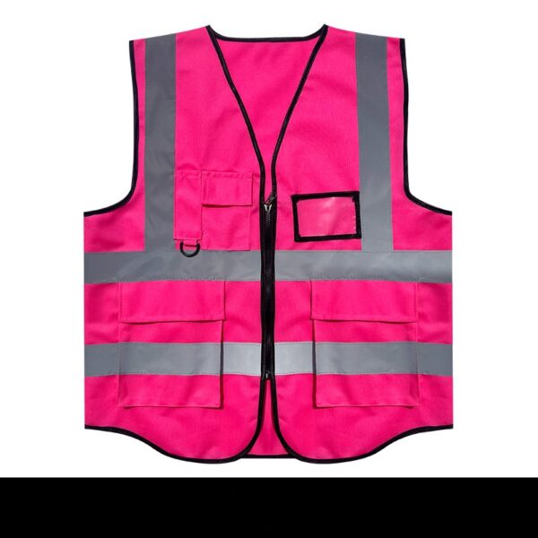 Custom Multi-pocket Reflective Safety Vest