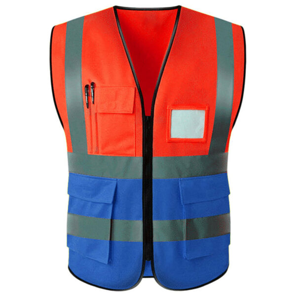 High Visibility Reflective Safety Vest with LOGO