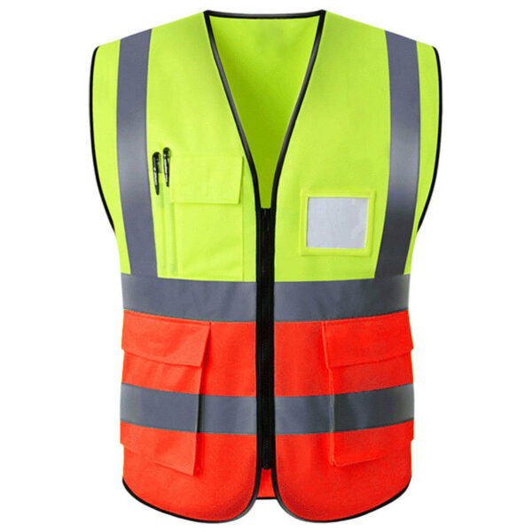 High Visibility Reflective Safety Vest with LOGO