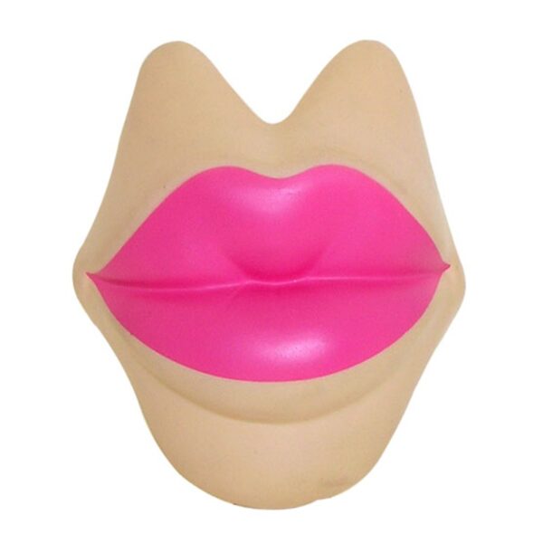 PU Lip Shape Stress Reliever with Your Logo