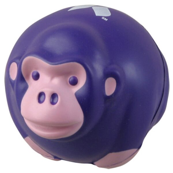 PU Monkey Ball Shape Stress Reliever with Your Logo