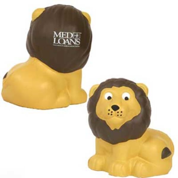 NEW PU Sitting Lion Shape Stress Reliever